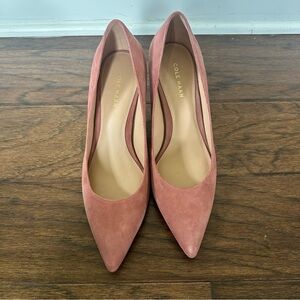 NWOT Cole Haan Women's Mylah Pink Suede Pumps